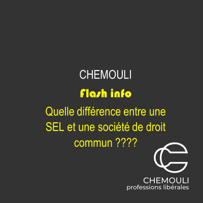 Différence entre SEL et société commerciale de droit commun capture 1